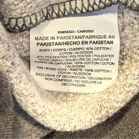 Nike Cowl Neck Pullover Lightweight Hoodie Sweater - Grey - Women's S - Picture 5 of 7